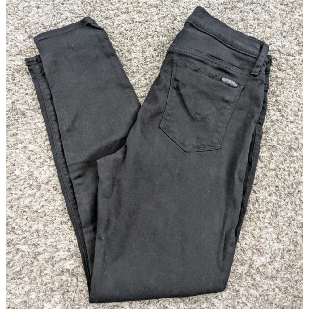 Hudson Jeans‎ Natalie Super Skinny Black Denim 28x28 (Tag 31)